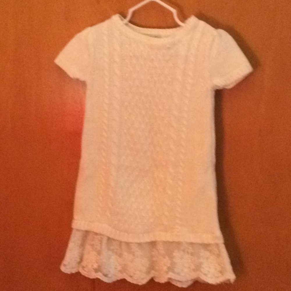 The Children’s Place ivory sweater dress 4T